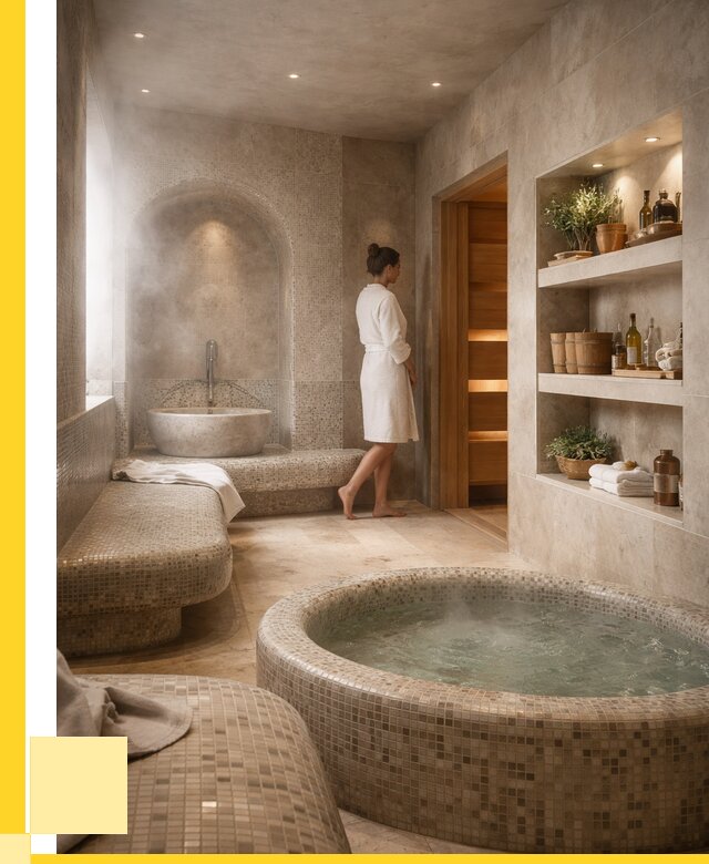 Строительство бани с хамамом в Павлове от 760275 р. | ЭриданПвв