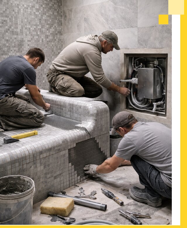 Проекты хамамов под ключ в Павлове и дизайн и строительство