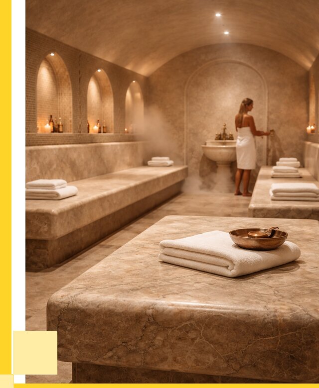 Лежаки для хамама в Павлове под ключ от 35480 р. | ЭриданПвв