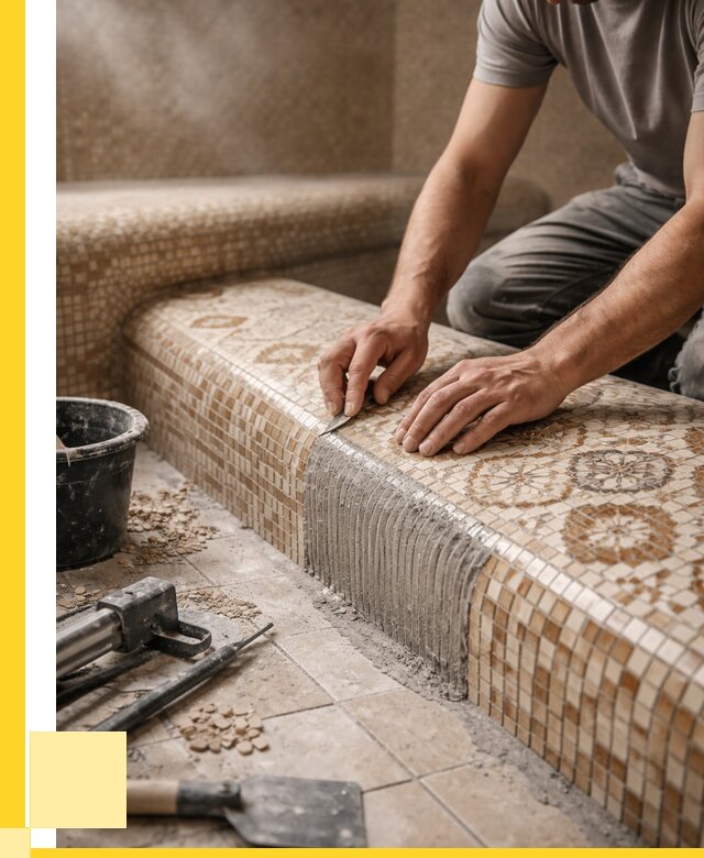 Плитка для хамама под ключ в Павлове от 3548 р. | ЭриданПвв