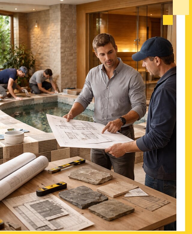 Проектирование SPA зон под ключ в Павлове с инженерией